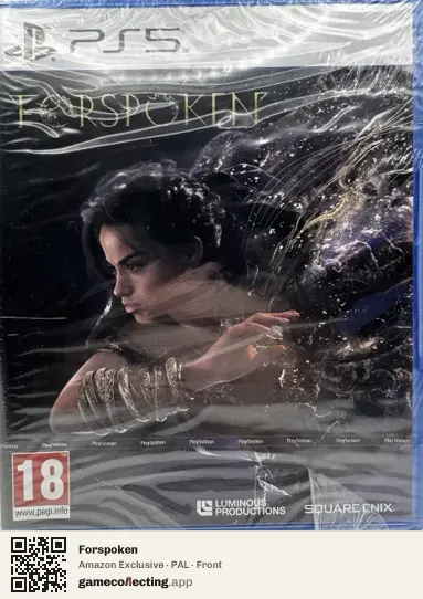 Forspoken PlayStation 5, PAL box front