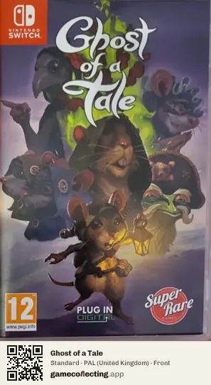 Ghost of a Tale Nintendo Switch, United Kingdom box front