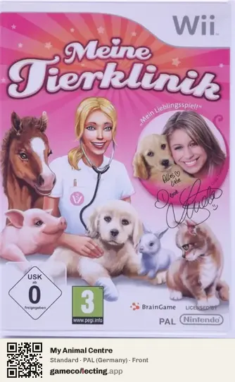 My Animal Centre Nintendo Wii, Germany box front