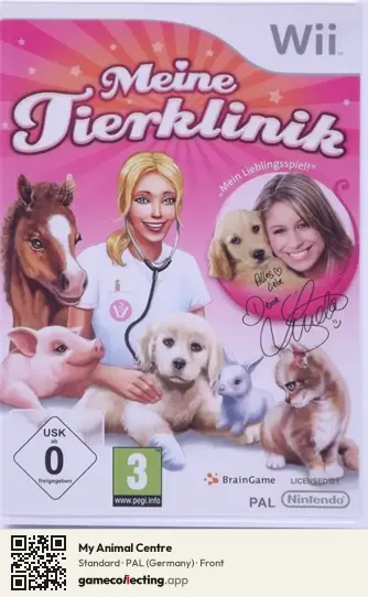 My Animal Centre Nintendo Wii, Germany box front