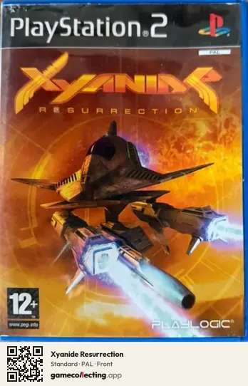 Xyanide Resurrection PlayStation 2, PAL box front