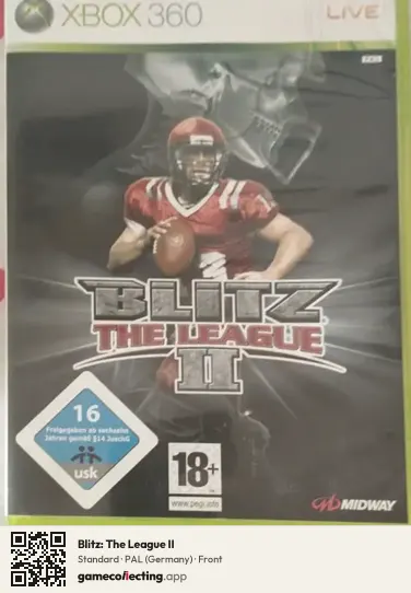 Blitz: The League II Xbox 360, Germany box front