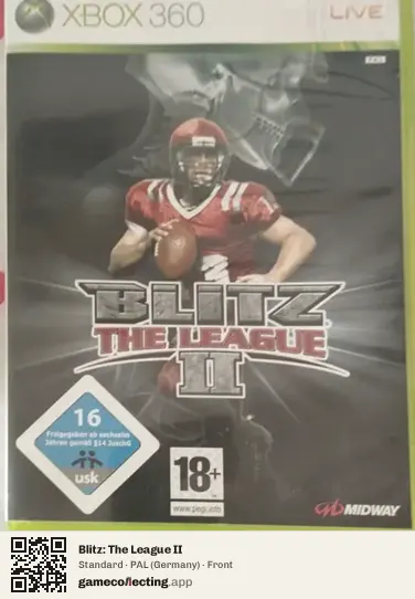 Blitz: The League II Xbox 360, Germany box front