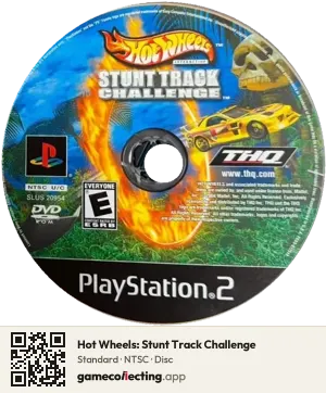 Hot Wheels: Stunt Track Challenge PlayStation 2, NTSC disc