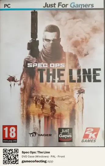 Spec Ops: The Line Computer, PAL box front