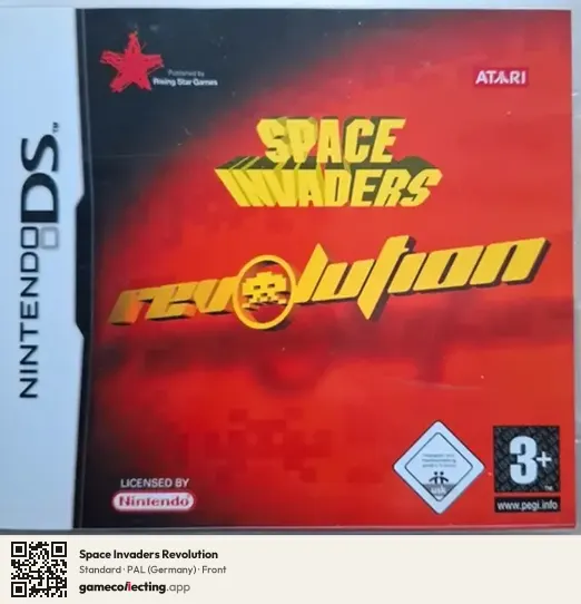 Space Invaders Revolution Nintendo DS, Germany box front