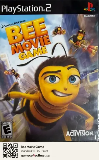 Bee Movie Game PlayStation 2, NTSC box front