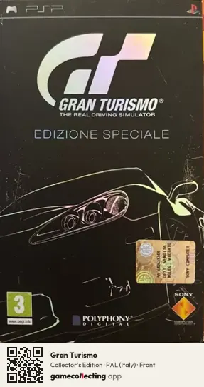 Gran Turismo PlayStation Portable, Italy box front