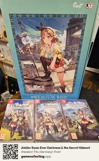 Atelier Ryza: Ever Darkness & the Secret Hideout Nintendo Switch, Germany box front
