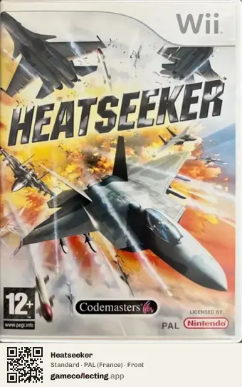 Heatseeker Nintendo Wii, France box front
