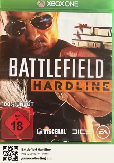 Battlefield Hardline Xbox One, Germany box front