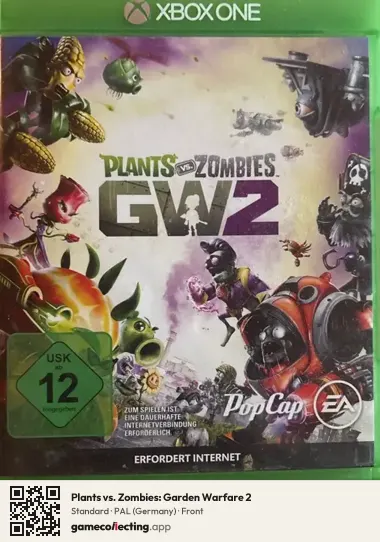 Plants vs. Zombies: Garden Warfare 2 Xbox One, Germany box front