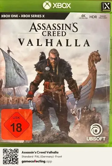Assassin's Creed Valhalla Xbox One, Germany box front