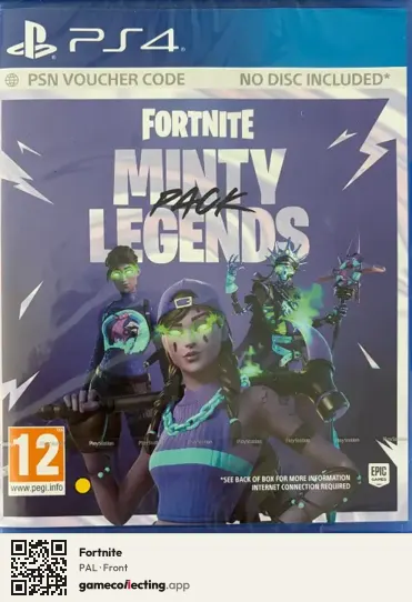 Fortnite PlayStation 4, PAL box front