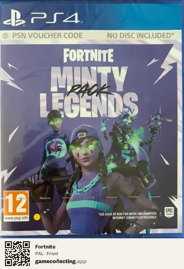 Fortnite PlayStation 4, PAL box front