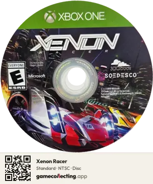 Xenon Racer Xbox One, NTSC disc