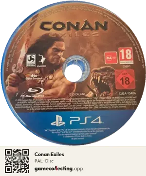 Conan Exiles PlayStation 4, PAL disc
