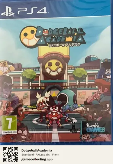 Dodgeball Academia PlayStation 4, Spain box front