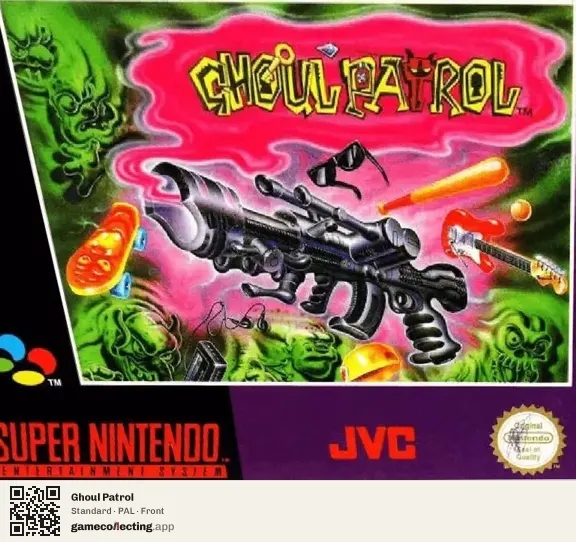 Ghoul Patrol Super Nintendo Entertainment System, PAL box front