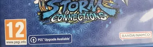 Naruto x Boruto: Ultimate Ninja Storm Connections, the PEGI square on its front