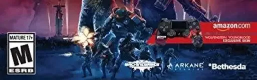 Wolfenstein: Youngblood, the ESRB box on its front