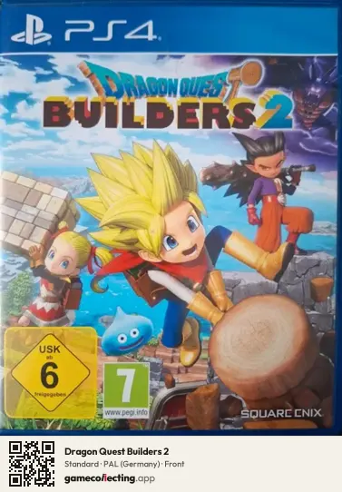 Dragon Quest Builders 2 PlayStation 4, Germany box front