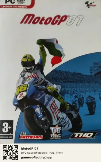 MotoGP '07 Computer, PAL box front
