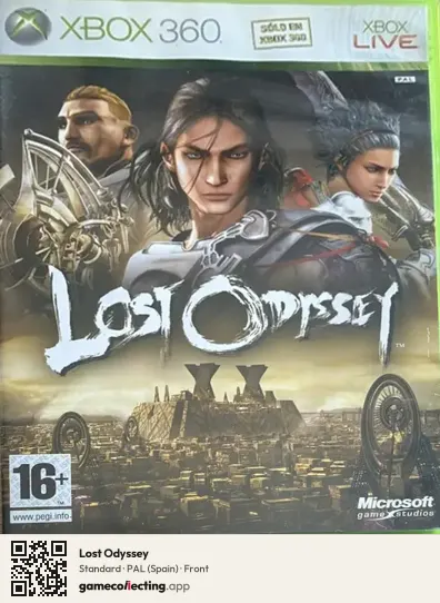 Lost Odyssey Xbox 360, Spain box front
