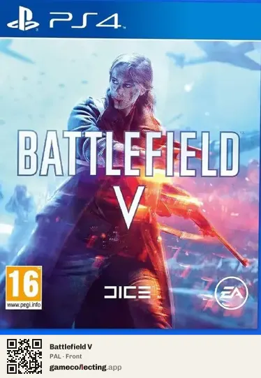 Battlefield V PlayStation 4, PAL box front