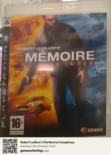 Robert Ludlum's The Bourne Conspiracy PlayStation 3, France box front