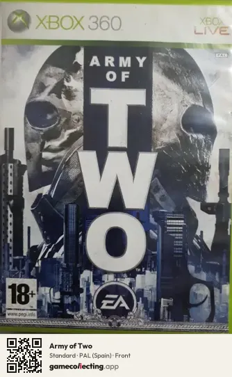 Army of Two Xbox 360, Spain box front