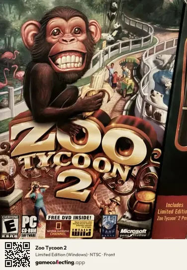 Zoo Tycoon 2 Computer, NTSC box front