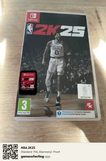 NBA 2K25 Nintendo Switch, Germany box front