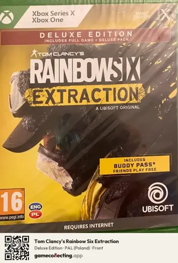 Tom Clancy's Rainbow Six Extraction Xbox Series X, Poland box front