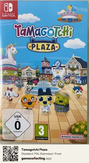 Tamagotchi Plaza Nintendo Switch, Germany box front