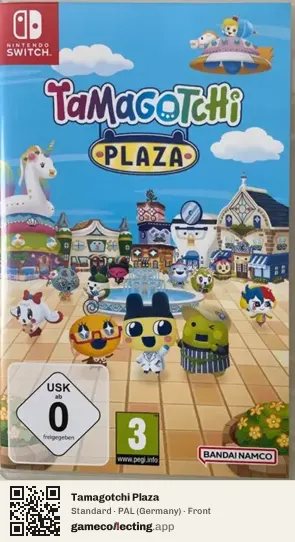 Tamagotchi Plaza Nintendo Switch, Germany box front