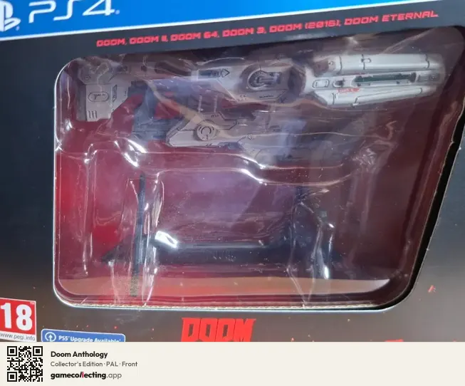 Doom Anthology PlayStation 4, PAL box front