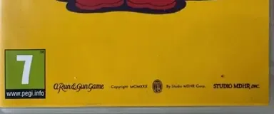Cuphead, the PEGI square on its front