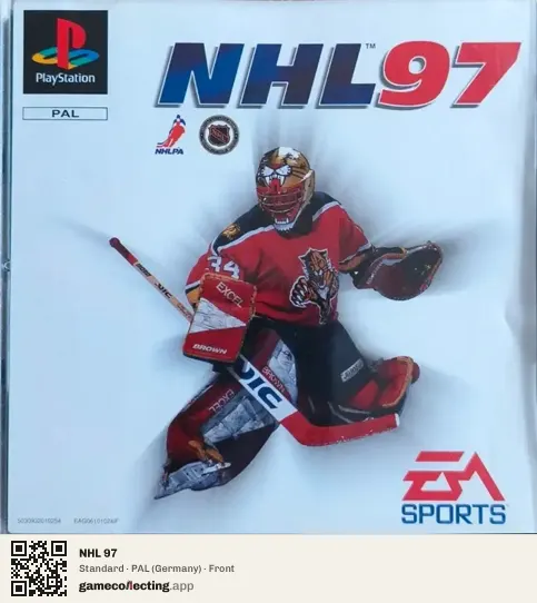 NHL 97 PlayStation, Germany box front