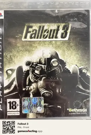Fallout 3 PlayStation 3, PAL box front