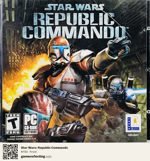 Star Wars: Republic Commando Computer, NTSC box front