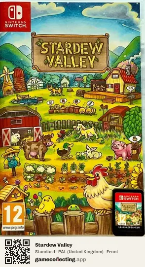 Stardew Valley Nintendo Switch, United Kingdom box front