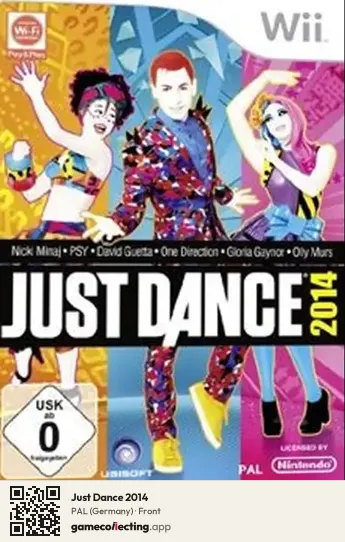 Just Dance 2014 Nintendo Wii, Germany box front