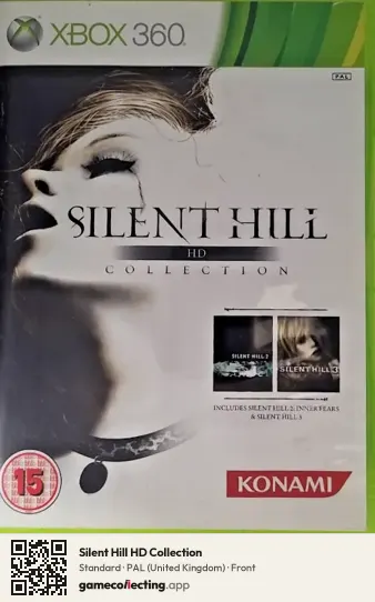 Silent Hill HD Collection Xbox 360, United Kingdom box front