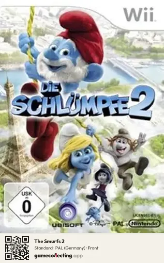 The Smurfs 2 Nintendo Wii, Germany box front