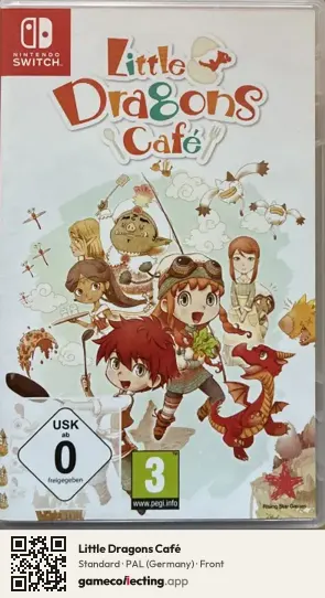 Little Dragons Café Nintendo Switch, Germany box front