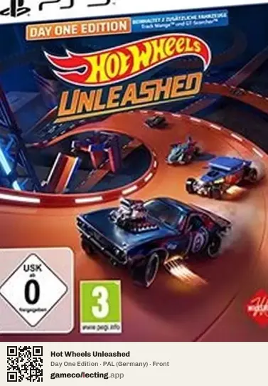 Hot Wheels Unleashed PlayStation 5, Germany box front
