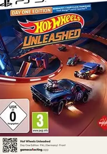 Hot Wheels Unleashed PlayStation 5, Germany box front