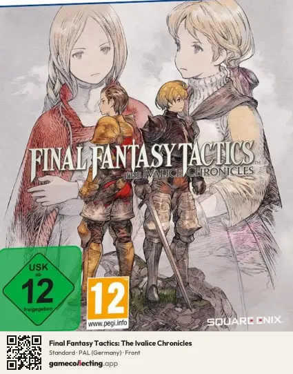 Final Fantasy Tactics: The Ivalice Chronicles PlayStation 5, Germany box front