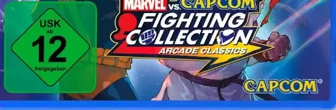 Marvel vs. Capcom Fighting Collection: Arcade Classics, the USK square on its front